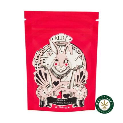 Alice Mushroom Gummy - Cherry 1000mg - West Coast Cannabis