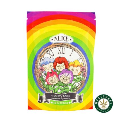 Alice Mushroom Gummy - Variety Pack 2500mg - West Coast Cannabis
