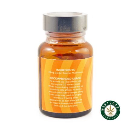 Alice Mushroom - Micro Dose Capsules - Spark (4500mg Golden Teacher) - West Coast Cannabis