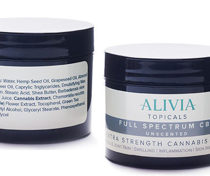 ALIVIA Topicals - Full Spectrum CBD Lotion - Unscented (2oz) - West Coast Cannabis