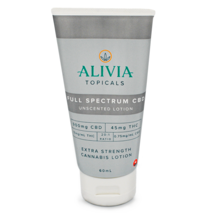 ALIVIA Topicals - Full Spectrum CBD Lotion - Unscented (2oz) - West Coast Cannabis