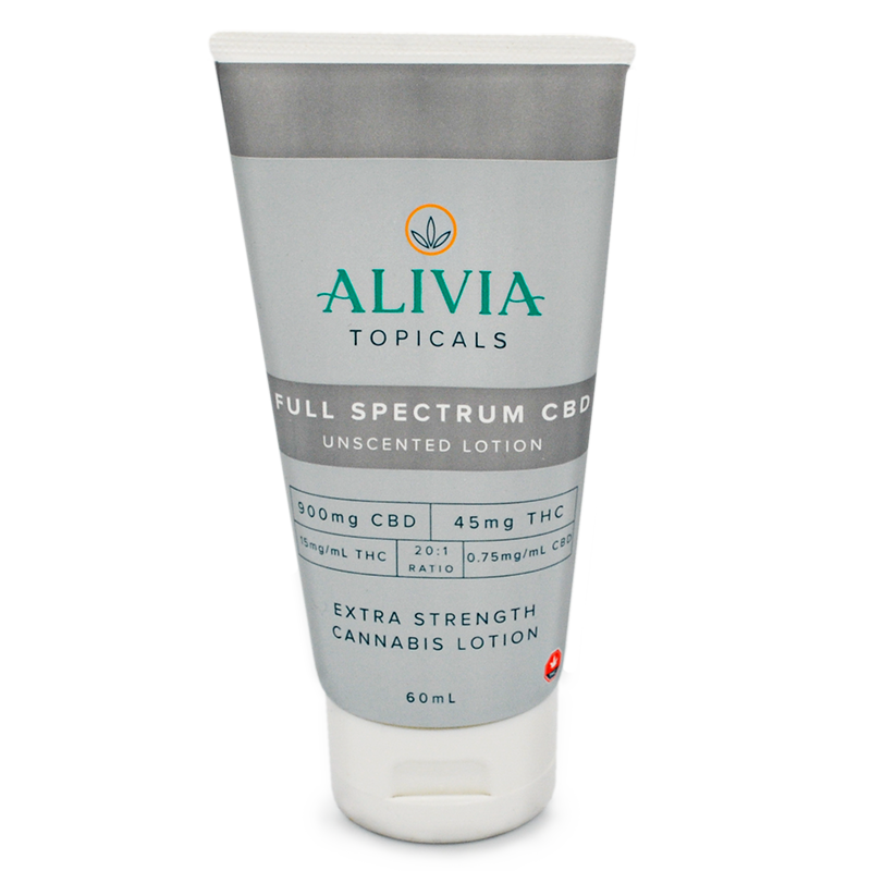 ALIVIA Topicals - Full Spectrum CBD Lotion - Unscented (2oz) - West Coast Cannabis ALIVIA Topicals - Full Spectrum CBD Lotion - Unscented (2oz) - West Coast Cannabis