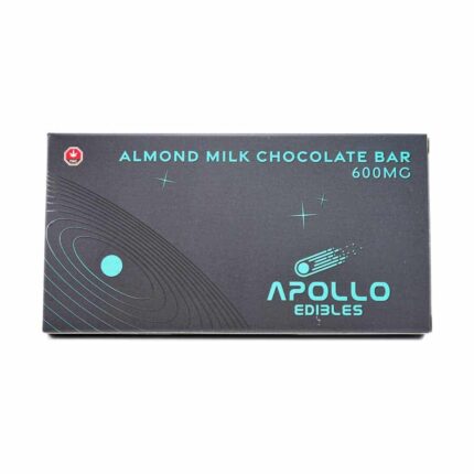 Apollo Edible Chocolates - Almond Milk Chocolate Bar - 600MG THC - West Coast Cannabis