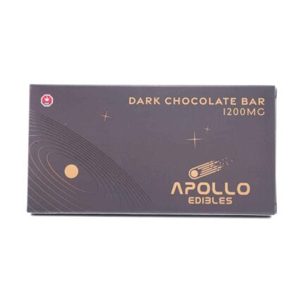 Apollo Edible Chocolates - Dark Chocolate Bar - 1200MG THC - West Coast Cannabis