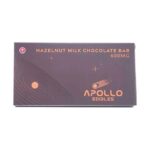 Apollo Edible Chocolates - Hazelnut Milk Chocolate Bar - 600MG THC - West Coast Cannabis