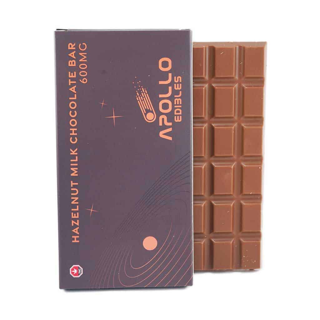 Apollo Edible Chocolates - Hazelnut Milk Chocolate Bar - 600MG THC - West Coast Cannabis Apollo Edible Chocolates - Hazelnut Milk Chocolate Bar - 600MG THC - West Coast Cannabis