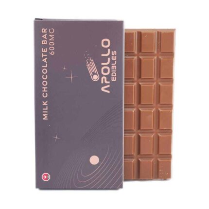 Apollo Edible Chocolates - Milk Chocolate Bar - 600MG THC - West Coast Cannabis