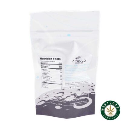 Apollo Edibles - Blue Raspberry Shooting Stars 2000mg THC Indica - West Coast Cannabis