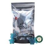 Apollo Edibles - Blue Raspberry Shooting Stars 3000mg THC Indica - West Coast Cannabis