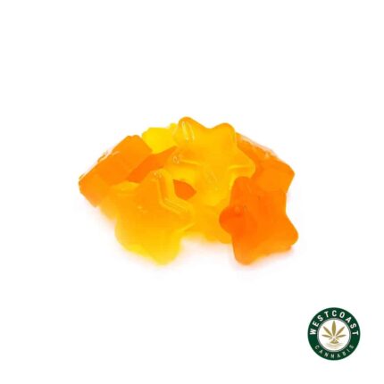 Apollo Edibles - Peach Mango/Pineapple Shooting Stars 1000mg THC Sativa - West Coast Cannabis