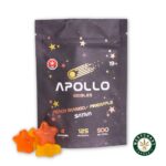 Apollo Edibles - Peach Mango/Pineapple Shooting Stars 500mg THC Sativa - West Coast Cannabis