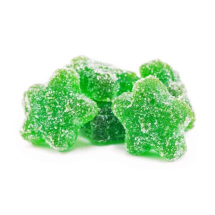 Apollo Edibles - Sour Green Apple Shooting Stars 1000mg THC Indica - West Coast Cannabis