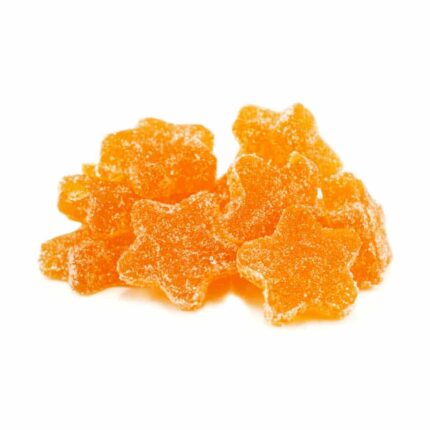 Apollo Edibles - Sour Peach Shooting Stars 3000mg THC Indica - West Coast Cannabis