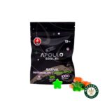 Apollo Edibles - Watermelon/Green Apple Shooting Stars 1000mg THC Sativa - West Coast Cannabis