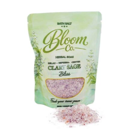 Bloom Co. - Clary Sage Bath Salts - 1000MG CBD - West Coast Cannabis