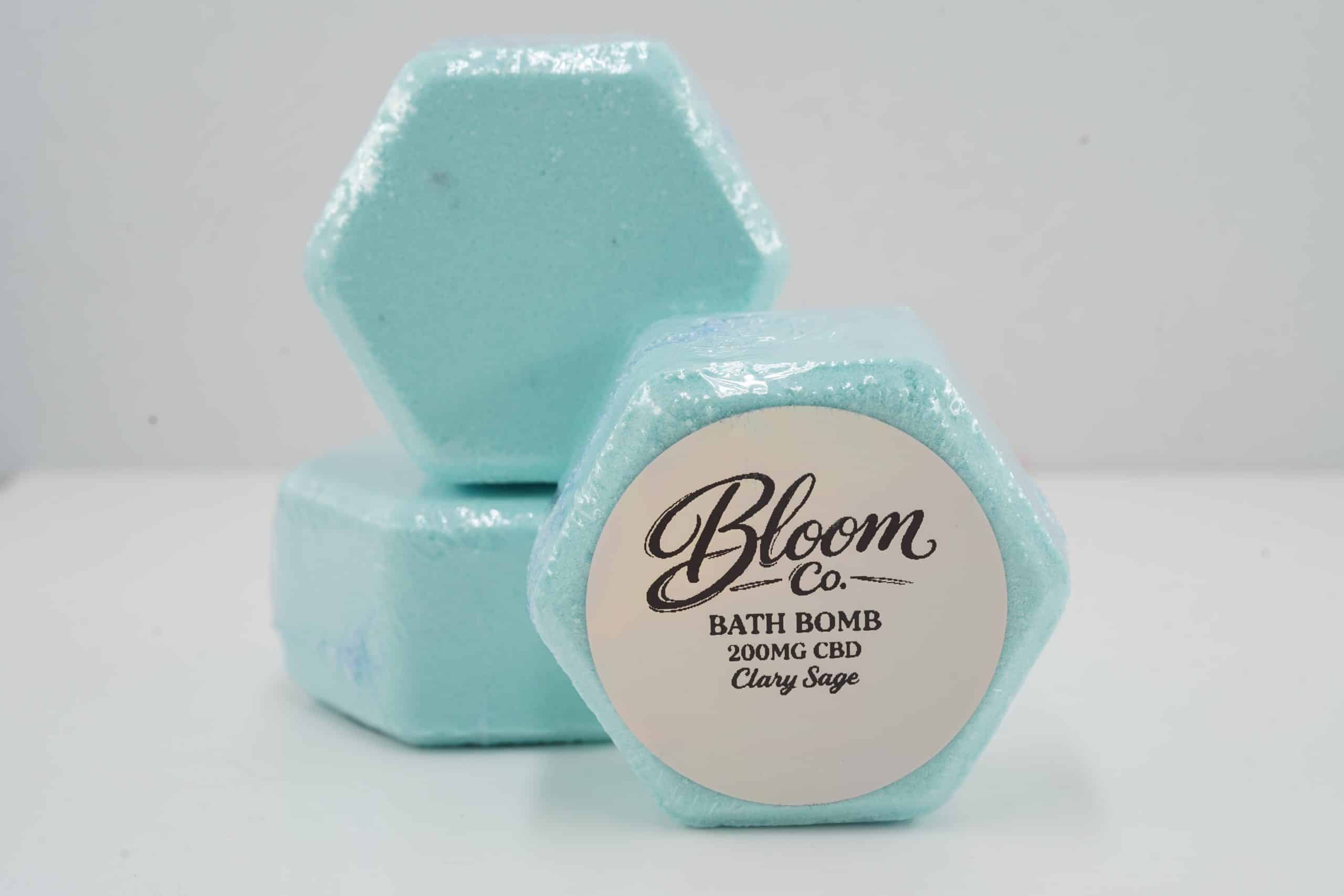 Bloom Co. - Clary Sage Bathbomb - 200MG CBD - West Coast Cannabis Bloom Co. - Clary Sage Bathbomb - 200MG CBD - West Coast Cannabis