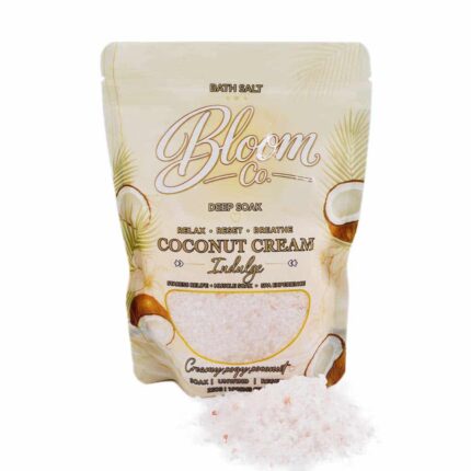 Bloom Co. - Coconut Cream Bath Salts - 1000MG CBD - West Coast Cannabis