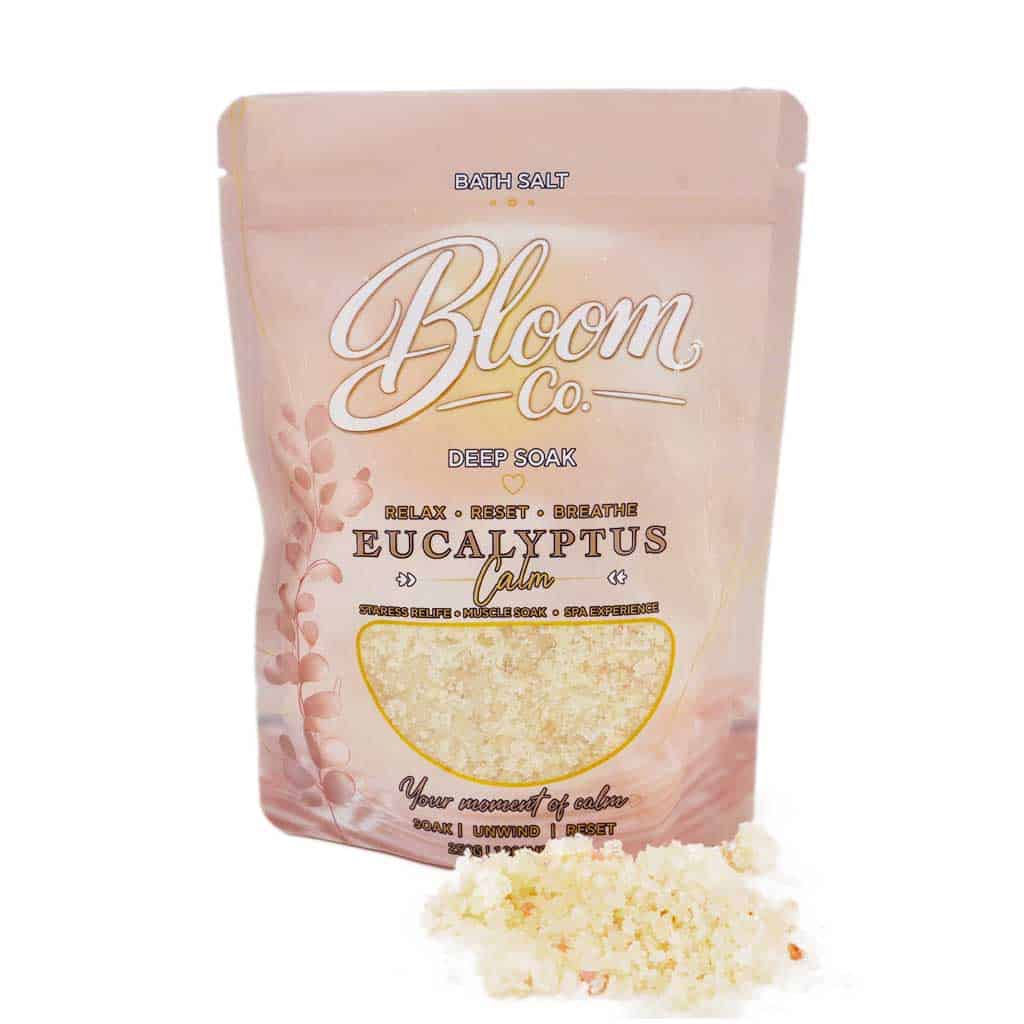 Bloom Co. - Eucalyptus Bath Salts - 1000MG CBD - West Coast Cannabis Bloom Co. - Eucalyptus Bath Salts - 1000MG CBD - West Coast Cannabis
