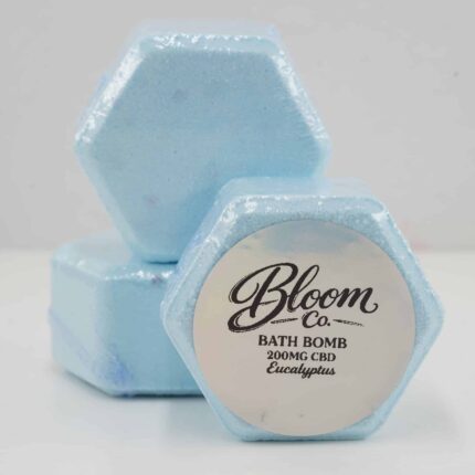 Bloom Co. - Eucalyptus Bathbomb - 200MG CBD - West Coast Cannabis