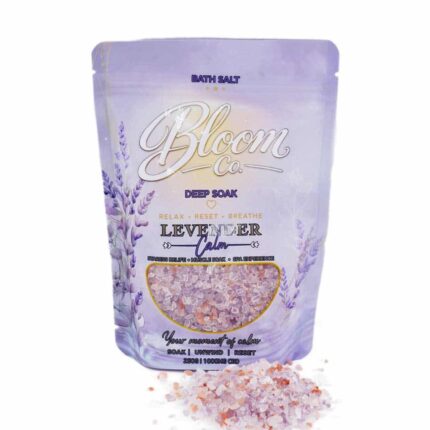 Bloom Co. - Lavender Bath Salts - 1000MG CBD - West Coast Cannabis