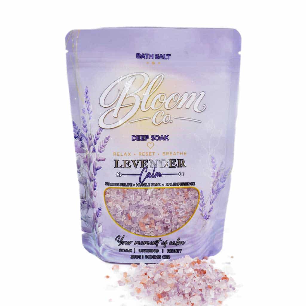 Bloom Co. - Lavender Bath Salts - 1000MG CBD - West Coast Cannabis Bloom Co. - Lavender Bath Salts - 1000MG CBD - West Coast Cannabis