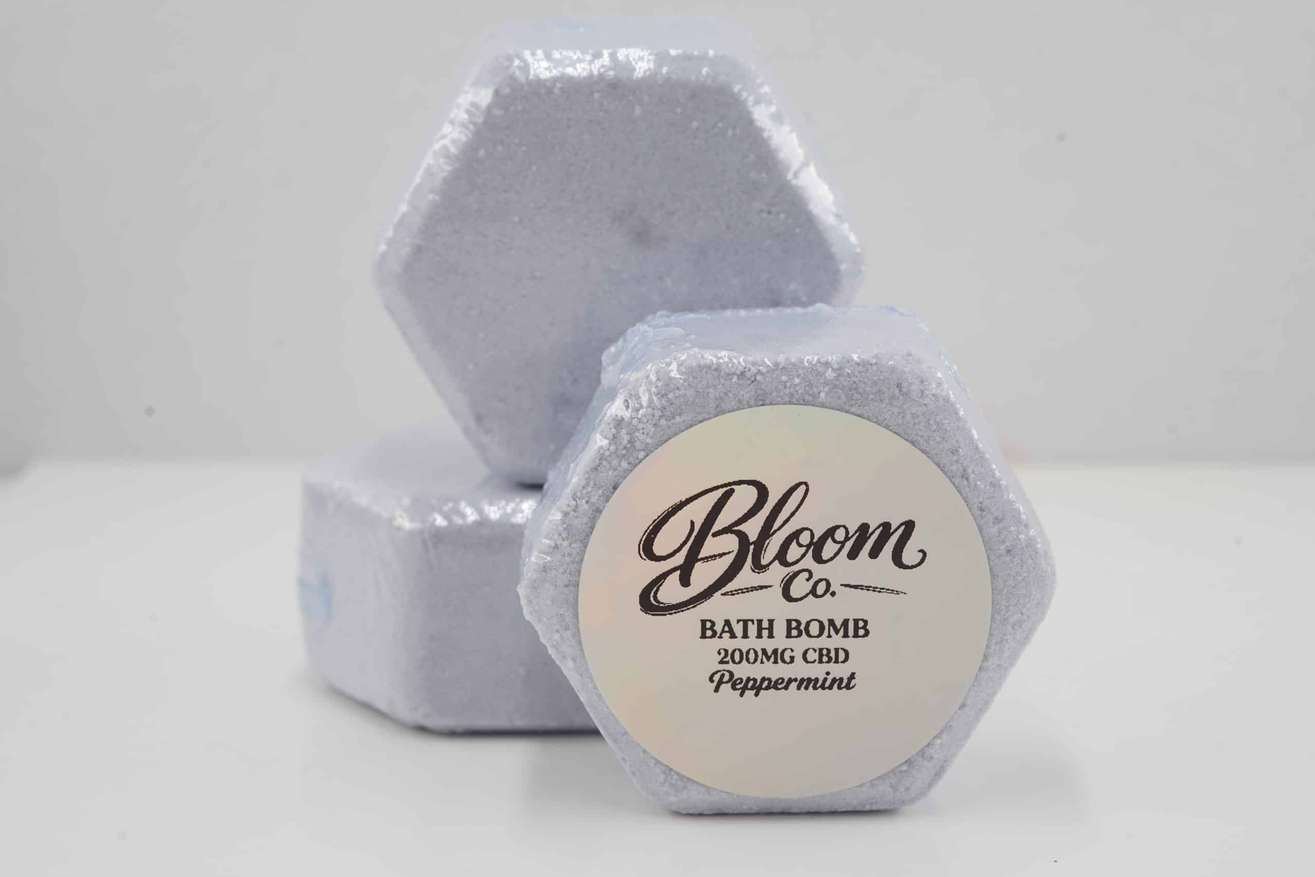 Bloom Co. - Peppermint Bathbomb - 200MG CBD - West Coast Cannabis Bloom Co. - Peppermint Bathbomb - 200MG CBD - West Coast Cannabis