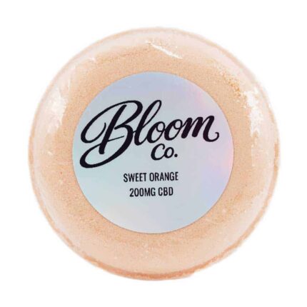 Bloom Co. - Sweet Orange Bathbomb - 200MG CBD - West Coast Cannabis