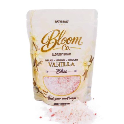 Bloom Co. - Vanilla Bath Salts - 1000MG CBD - West Coast Cannabis
