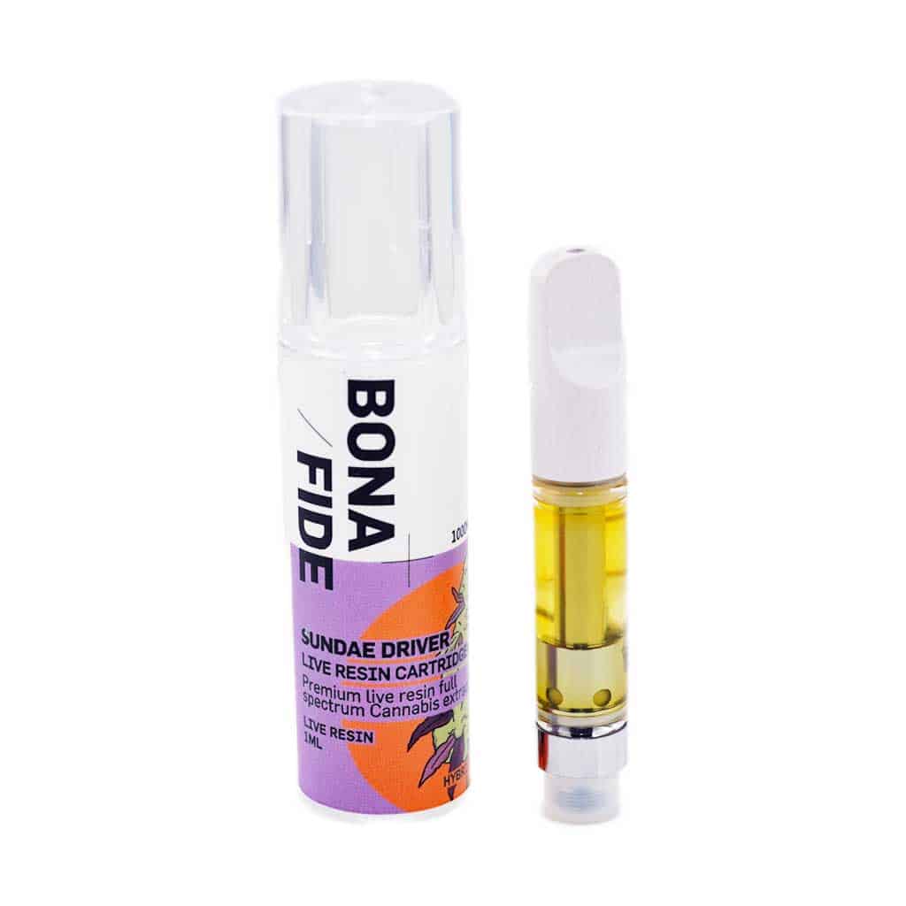 Bonafide – Live Resin Cartridge - 1000mg THC - West Coast Cannabis Bonafide – Live Resin Cartridge - 1000mg THC - West Coast Cannabis