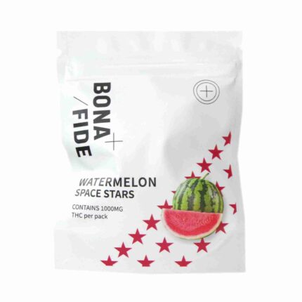 Bonafide – Space Stars - Watermelon 1000mg THC - West Coast Cannabis