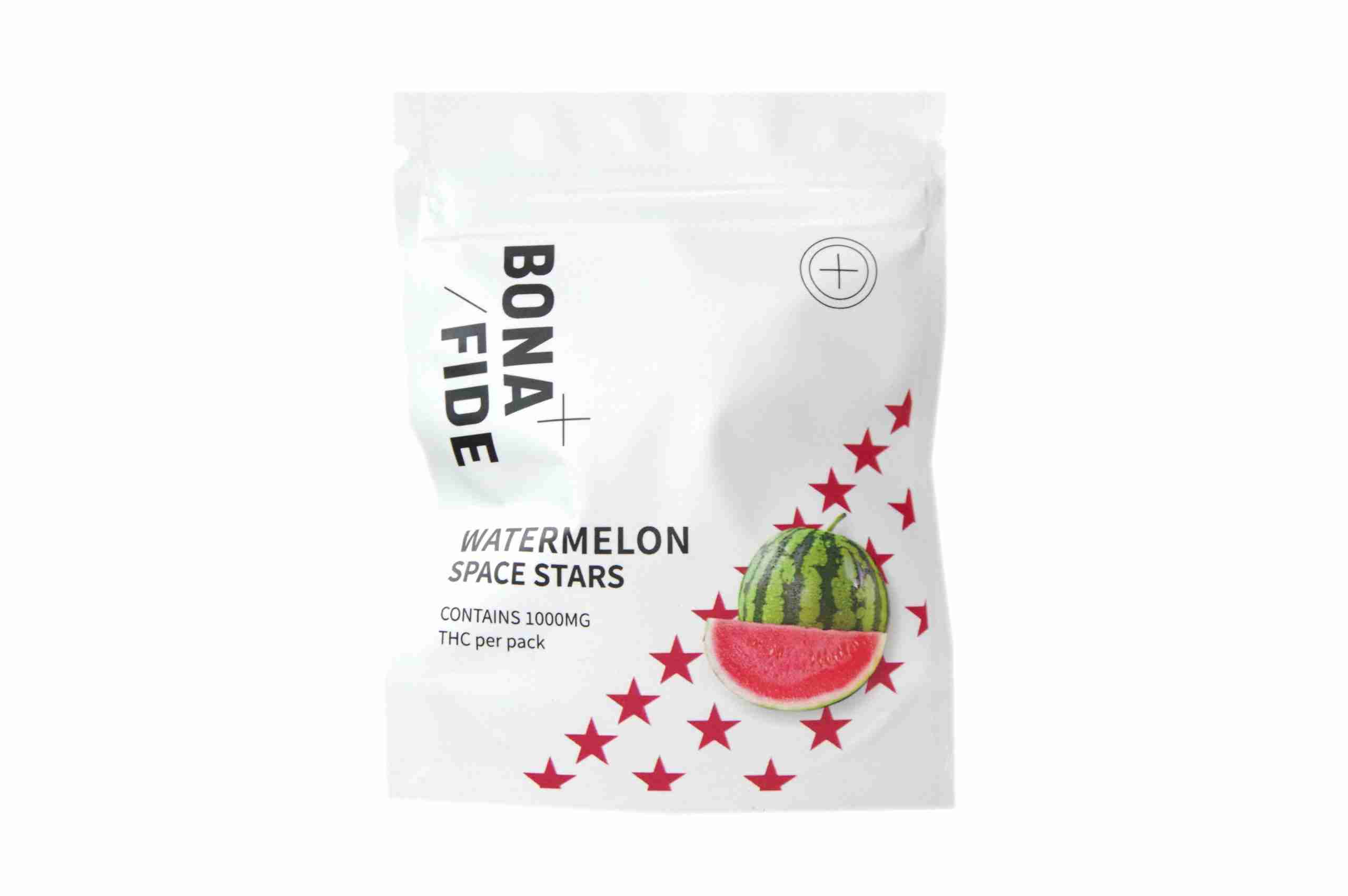 Bonafide – Space Stars - Watermelon 1000mg THC - West Coast Cannabis Bonafide – Space Stars - Watermelon 1000mg THC - West Coast Cannabis