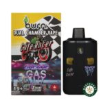 Burn Extracts - Dual Chamber Disposable Vape - Cafe Racer + Galactic Gas (3+3 Gram) - West Coast Cannabis