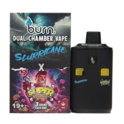 Burn Extracts - Dual Chamber Disposable Vape - Slurricane + Super Runtz (3+3 Gram) - West Coast Cannabis