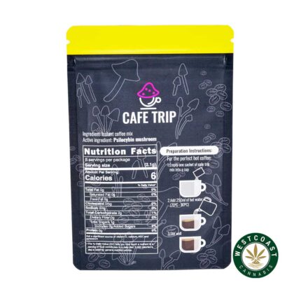 Cafe Trip - French Vanilla Coffee 1000mg Psilocybin - West Coast Cannabis