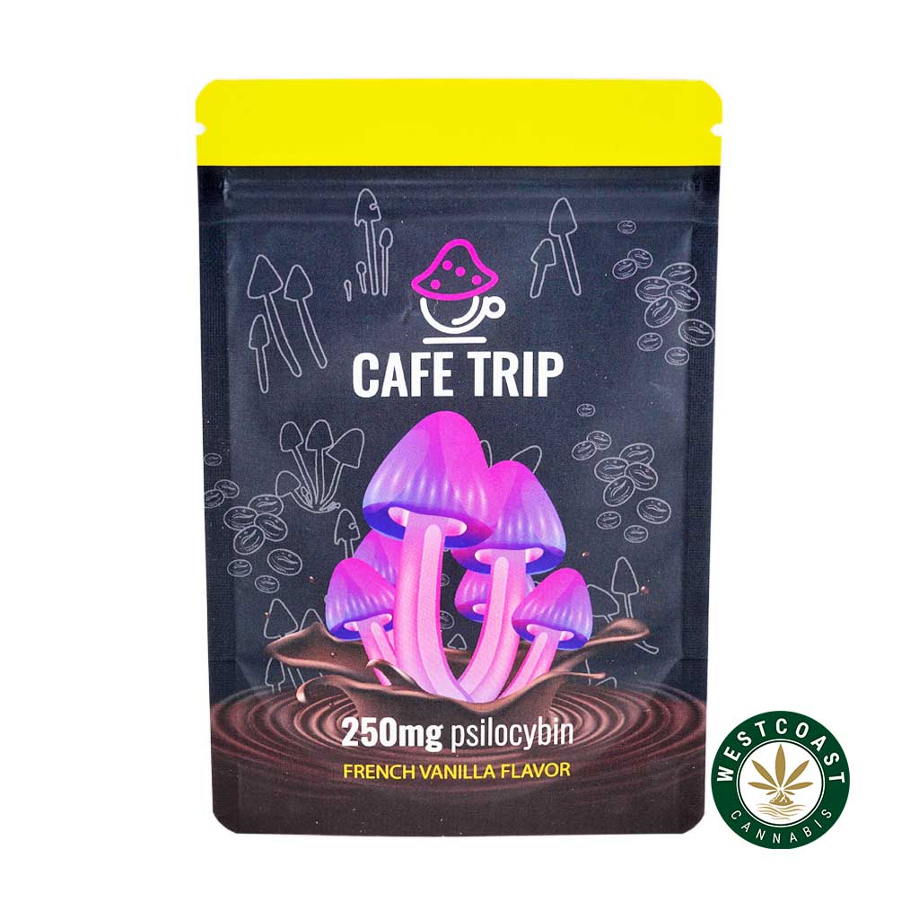 Cafe Trip - French Vanilla Coffee 250mg Psilocybin - West Coast Cannabis Cafe Trip - French Vanilla Coffee 250mg Psilocybin - West Coast Cannabis