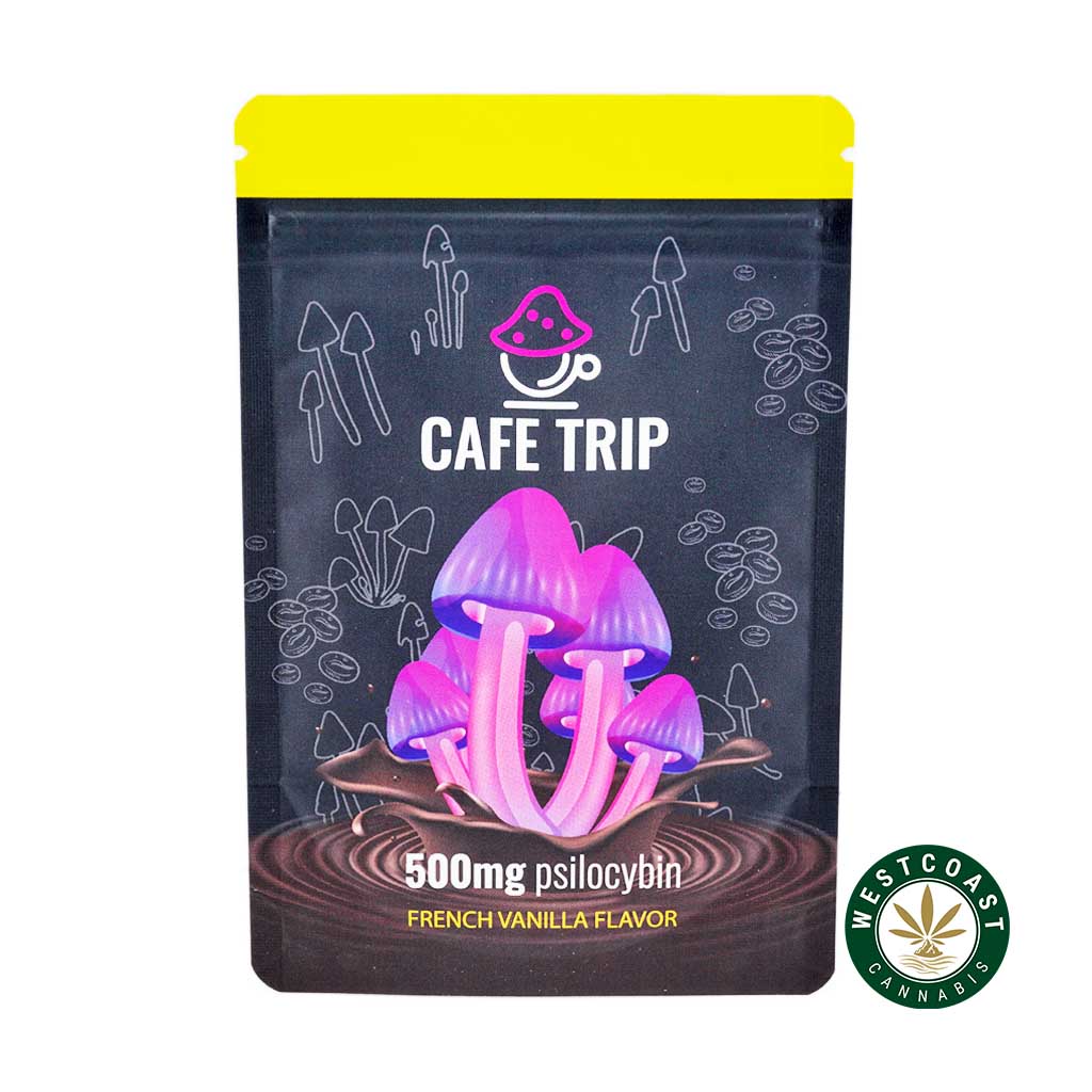 Cafe Trip - French Vanilla Coffee 500mg Psilocybin - West Coast Cannabis Cafe Trip - French Vanilla Coffee 500mg Psilocybin - West Coast Cannabis