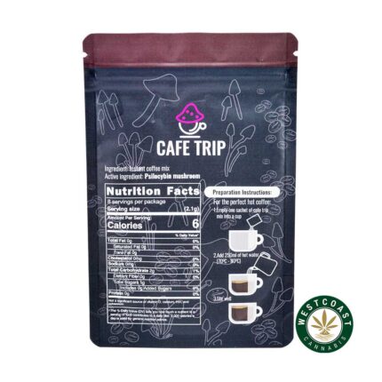 Cafe Trip - Mocha Coffee 1000mg Psilocybin - West Coast Cannabis