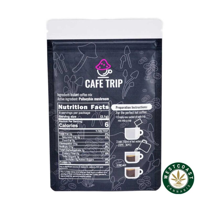 Cafe Trip - Vietnamese Coffee 250mg Psilocybin - West Coast Cannabis