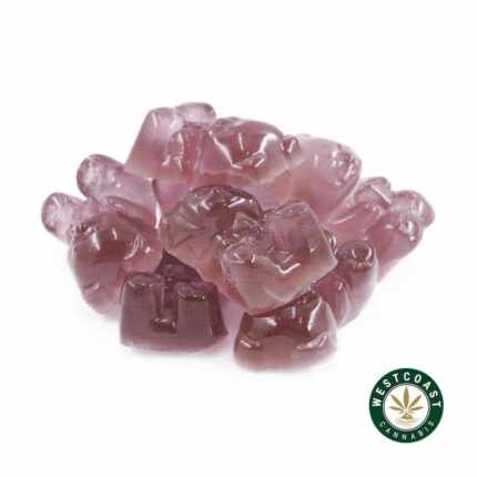 Candy Craze Edibles - Blueberry Gummy 1000mg THC - West Coast Cannabis