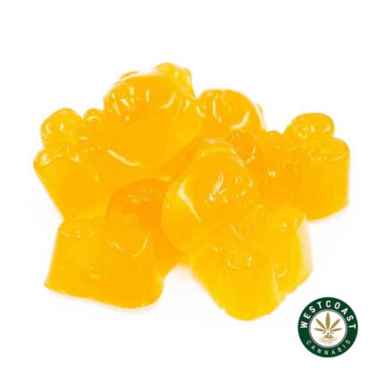 Candy Craze Edibles - Orange Gummy 1000mg THC - West Coast Cannabis
