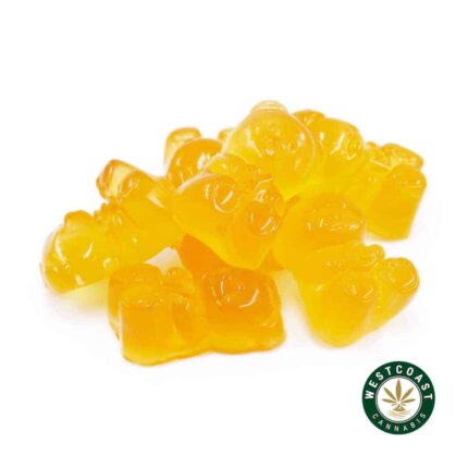 Candy Craze Edibles - Peach Gummy 1000mg THC - West Coast Cannabis