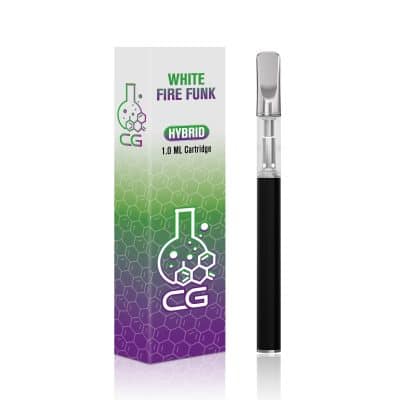 CG Extracts Premium Concentrates Disposable Pen - White Fire Funk 1ML - West Coast Cannabis
