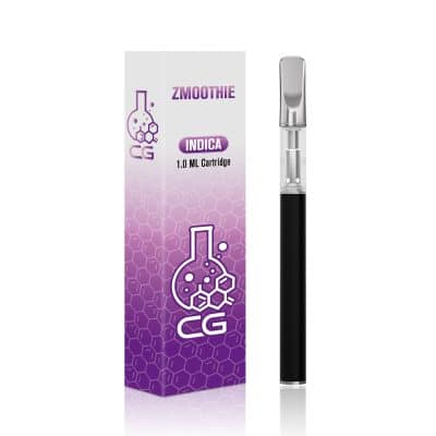 CG Extracts Premium Concentrates Disposable Pen - Zmoothie 1ML - West Coast Cannabis