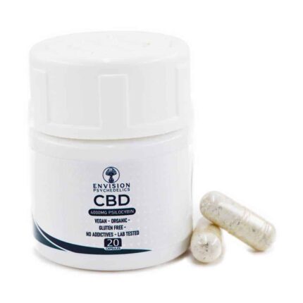 ENVISION™️ CBD - Microdose Capsules 4000mg Psilocybin - West Coast Cannabis