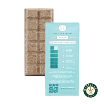 Euphoria Psychedelics – Cookies and Cream 3000mg - West Coast Cannabis
