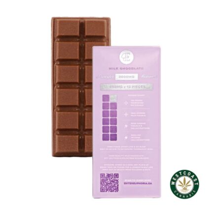 Euphoria Psychedelics – Milk Chocolate 3000mg - West Coast Cannabis