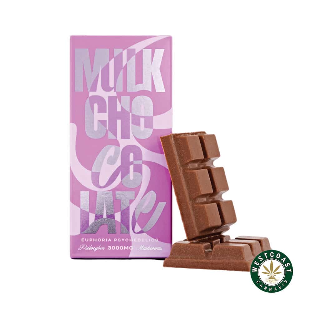Euphoria Psychedelics – Milk Chocolate 3000mg - West Coast Cannabis Euphoria Psychedelics – Milk Chocolate 3000mg - West Coast Cannabis
