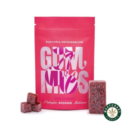 Euphoria Psychedelics – Red Cherry 4000mg - West Coast Cannabis
