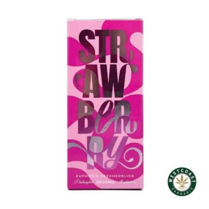Euphoria Psychedelics – Strawberry Swirl 3000mg - West Coast Cannabis