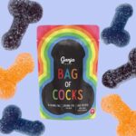 Ganja Edibles - Bag of Cocks Sour 240mg THC - West Coast Cannabis